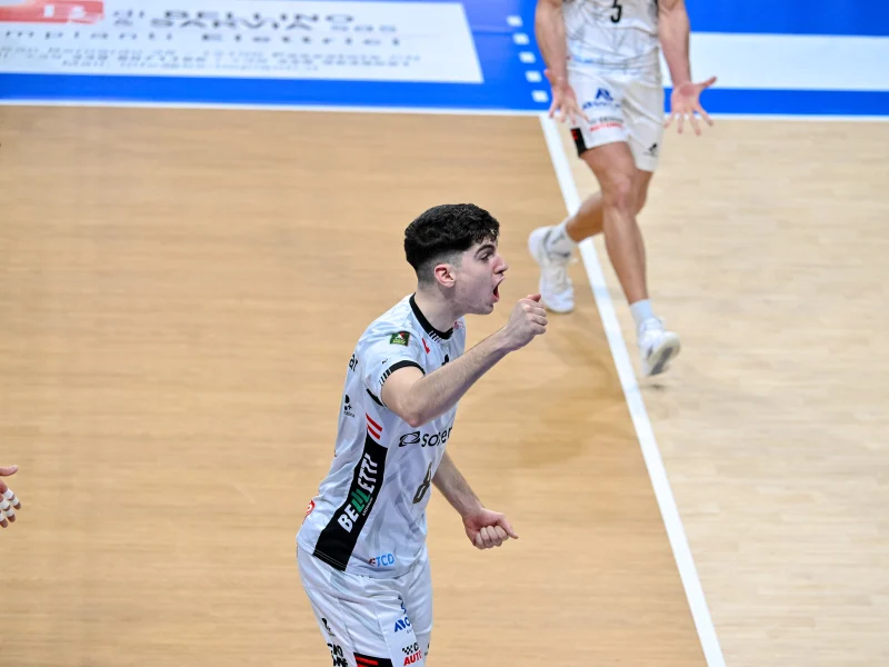 Boris Nachev in club action featured by JoyVolley after his move to Gioia del Colle