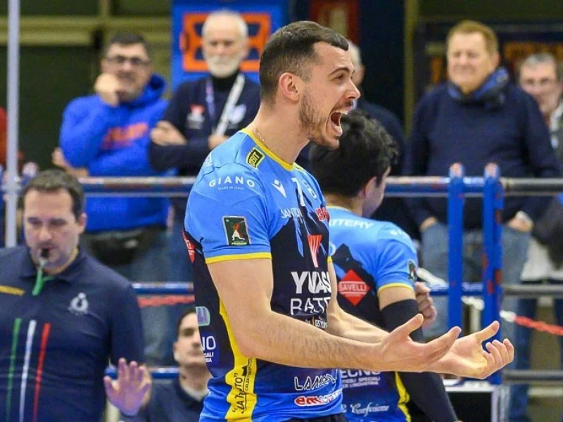 Iliya Petkov in club action before joining Vero Volley Monza for the 2026-27 season