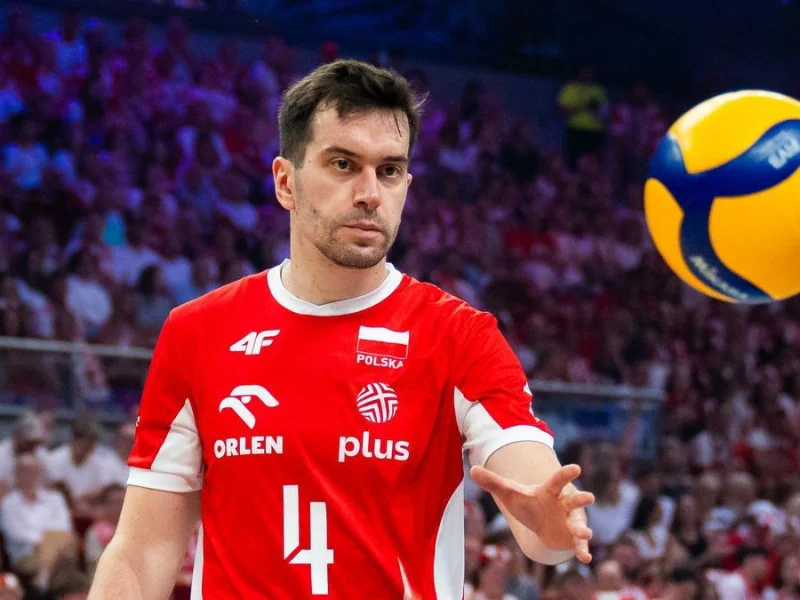 Marcin Komenda with Poland during the 2025 Men's World Championship.