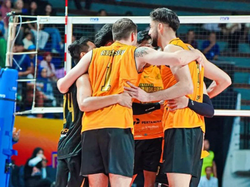 Martin Atanasov with Jakarta Bhayangkara Presisi during the 2026 Proliga season