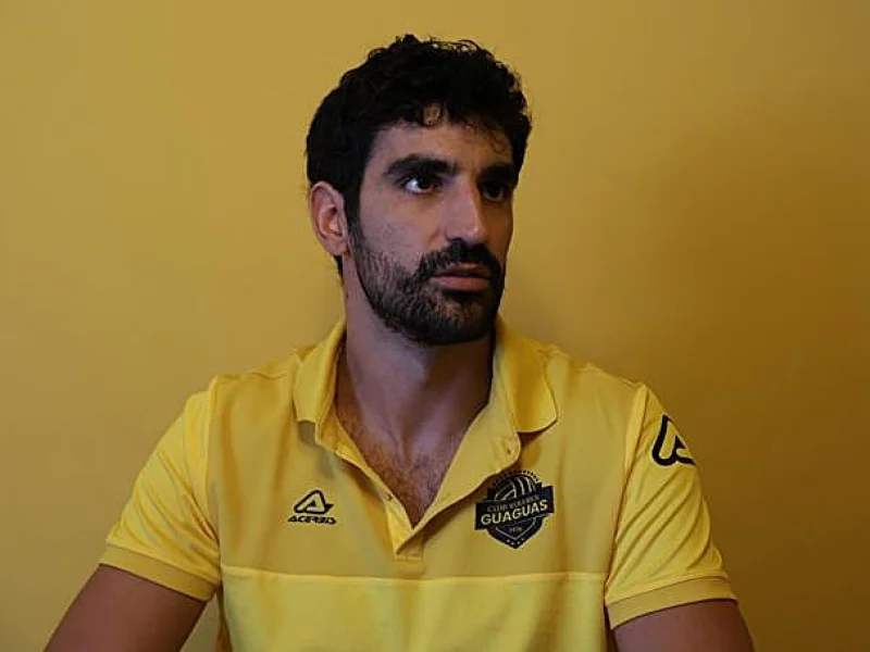Martín Ramos in CV Guaguas club apparel