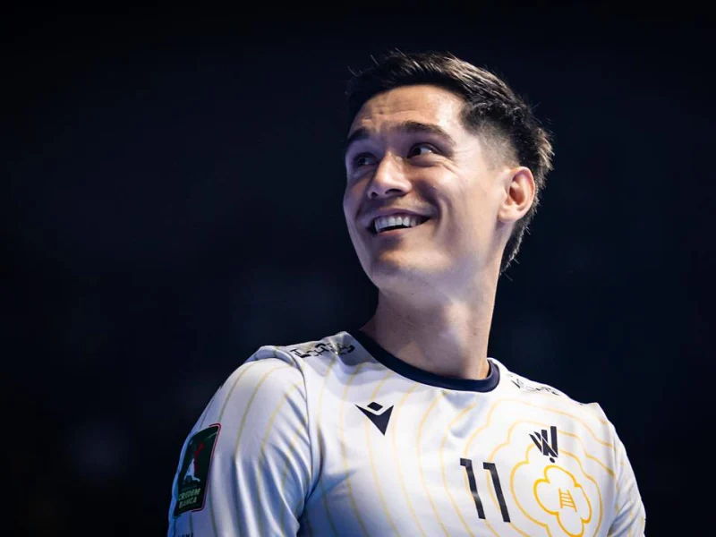 Micah Christenson in Rana Verona colors during the 2025–26 season.