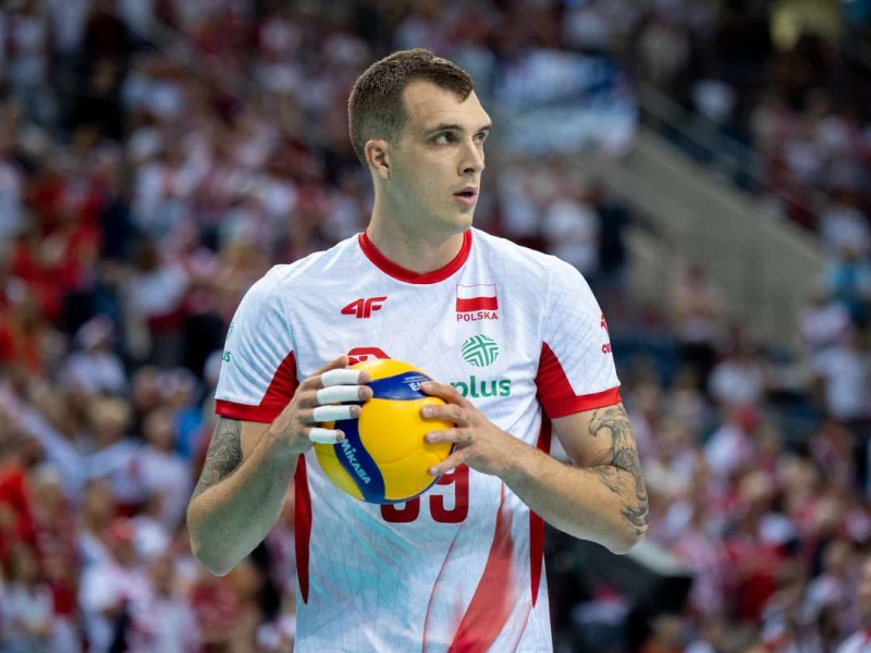 Norbert Huber with Poland during the 2025 Men's World Championship.