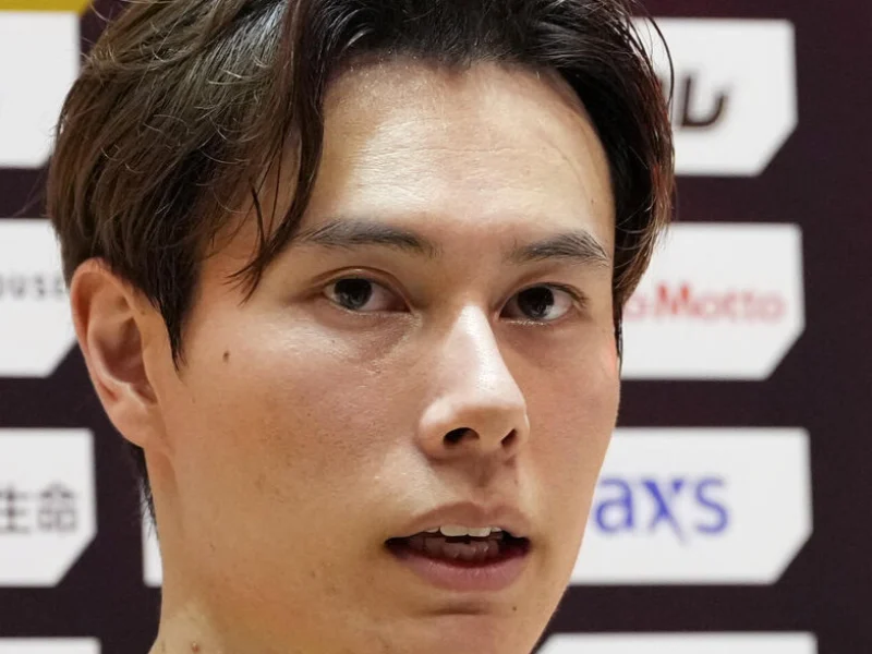 Ran Takahashi during coverage of his move to BOGDANKA LUK Lublin
