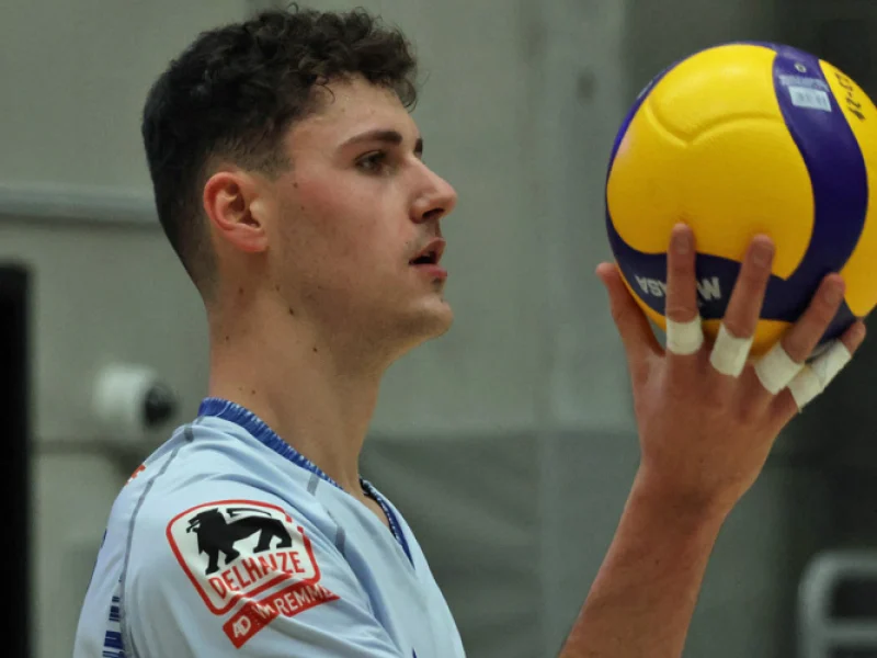 Samuel Fafchamps after joining Greenyard Maaseik.