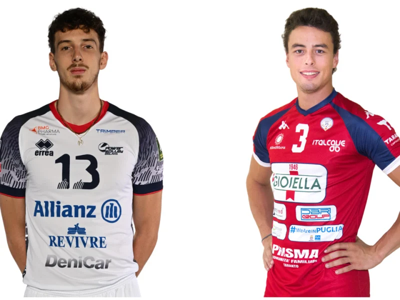Tim Held pictured in a volleyball portrait used around his move to Padova.